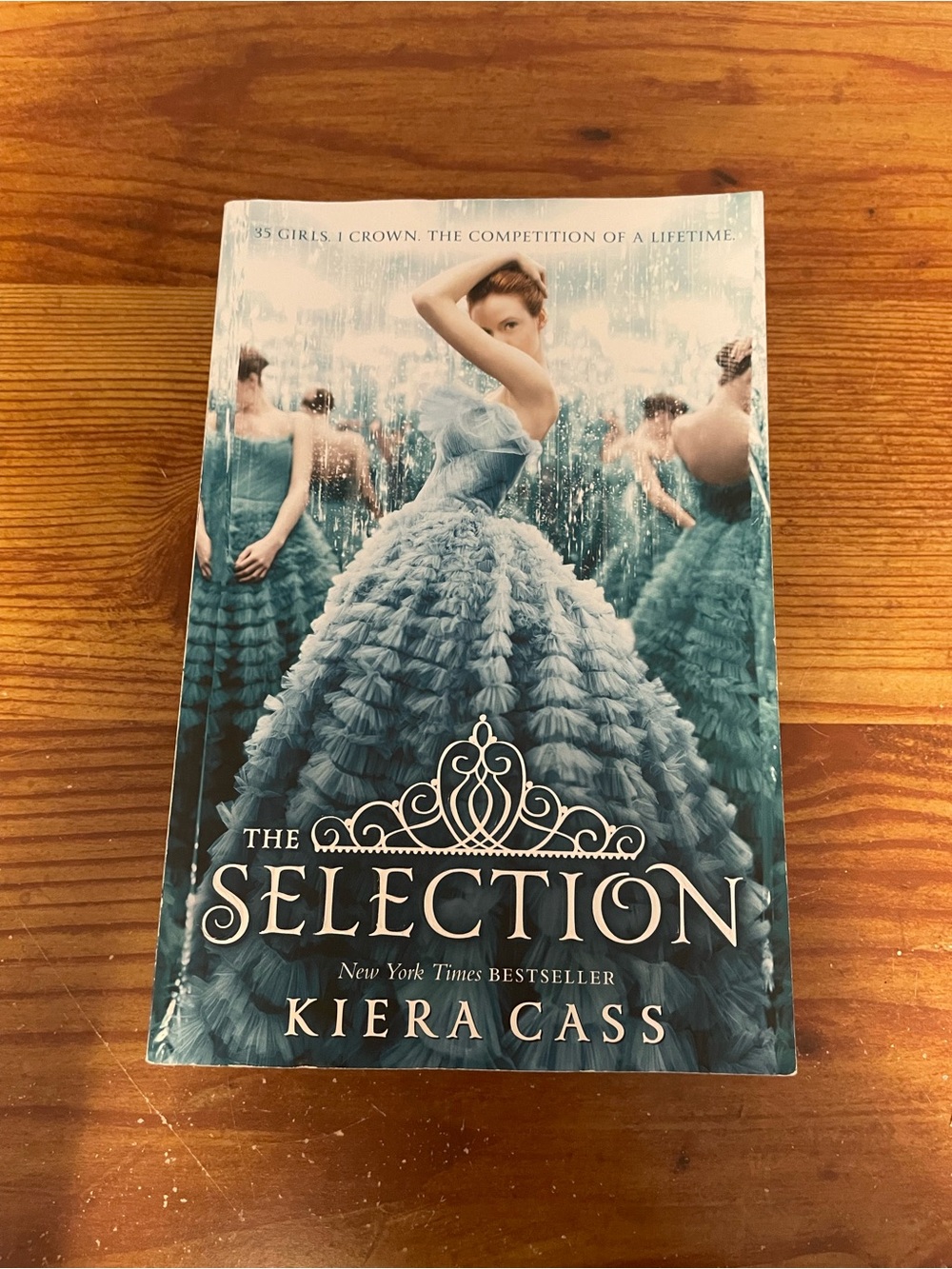 The Selection by Kiera Cass - Teal Cover Paperback